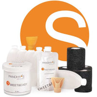 Sweet & Easy Sugar Gel Cartridge-Pack (6x100 ml/130 g) w. FlexEpil Strips (2 rolls of 7,5x600 cm)